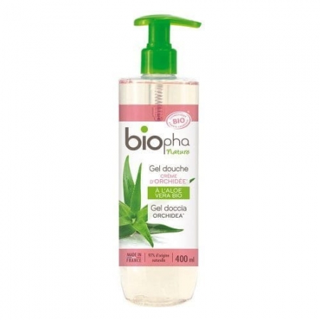 BIOpha Delikatny żel pod prysznic z ekstraktem z orchidei ORCHID 400ml